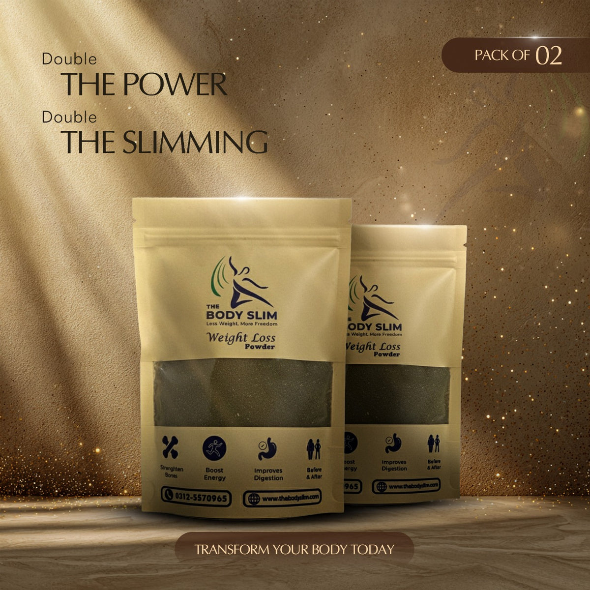 The Body Slim (Pack of 2) 2 Months Plan